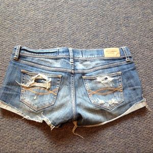Abercrombie & Fitch Shorts - A&F Distressed Perfect Stretch Jean Shorts 2 26 Abercrombie & Fitch Shorts - A&F Distressed Perfect Stretch Jean Shorts 2 26